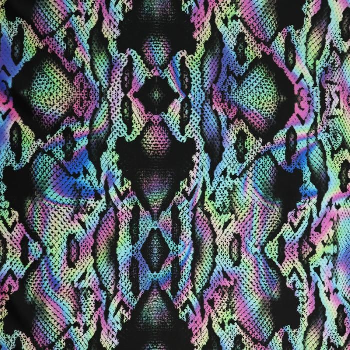 Бифлекс 0008 Reptile Skin Pastel Rainbow