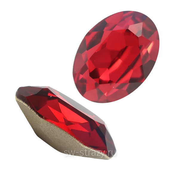 Кристаллы 4120 18x13 mm Scarlet