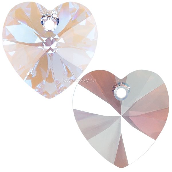 Кулоны 6228 10,3x10 mm Light Sapphire Shimmer