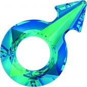 Кристаллы 4878.Прозрачные 18x11,5 mm.Отверстие 5,9 Crystal Bermuda Blue