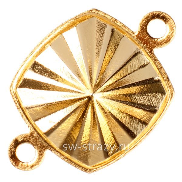 4460/S 10 mm Light Gold Plating (с 2 ушками)