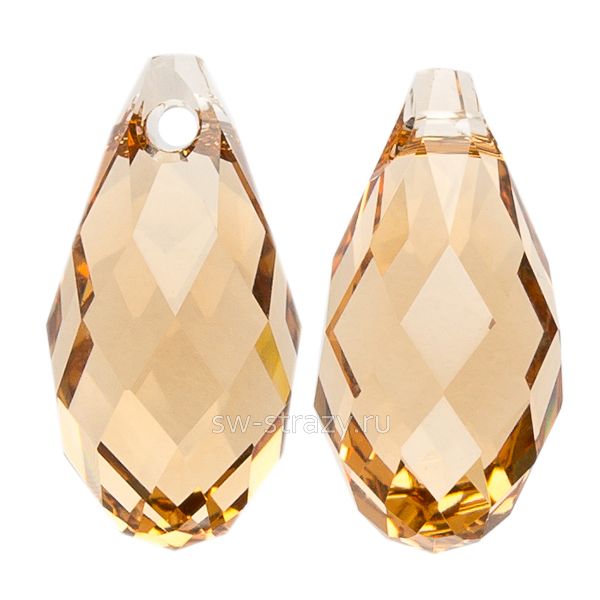 Кулоны 6010 13x6,5 mm Light Colorado Topaz