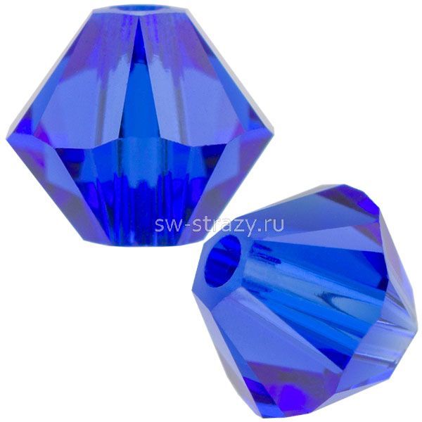 Бусины 5328 4 mm Majestic Blue