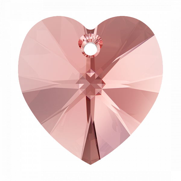 Кулоны 6228 14,4*14 mm Rose Peach