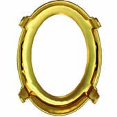 4122/S 18x13,5 mm Gold Plating