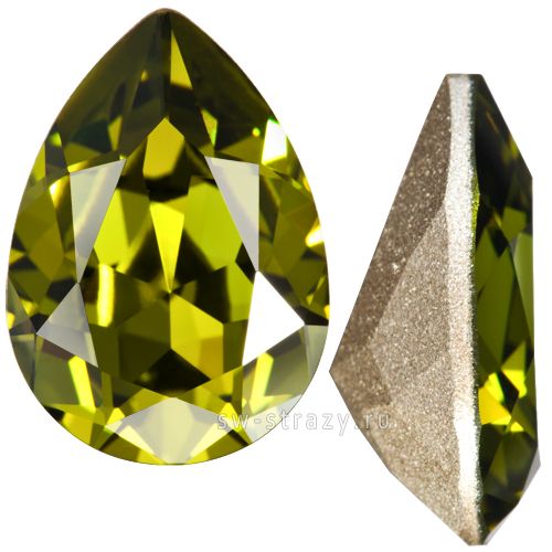 Кристаллы 4320 6x4 mm Olivine