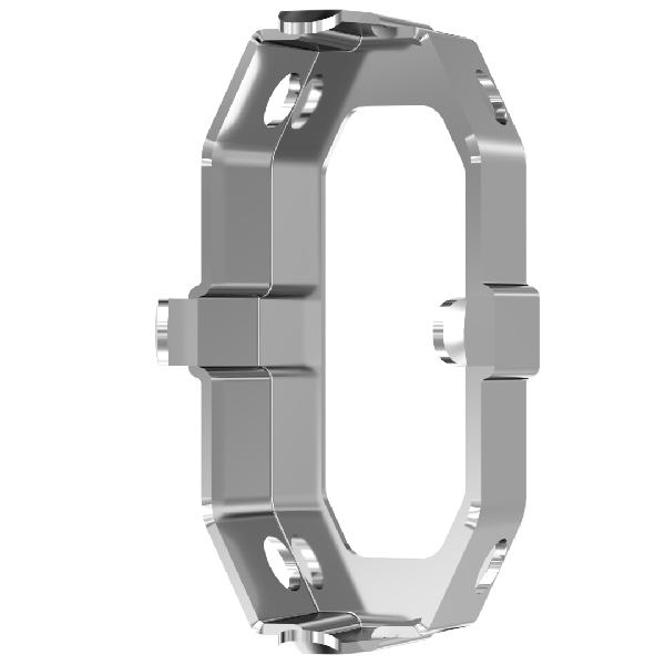 4595/S 20x10 mm 3PH20H Rhodium Plating