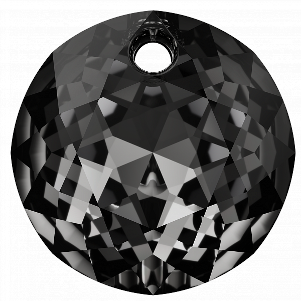 Кулоны 6430 10 mm Crystal Silver Night