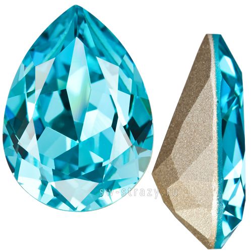 Кристаллы 4320 14x10 mm Light Turquoise