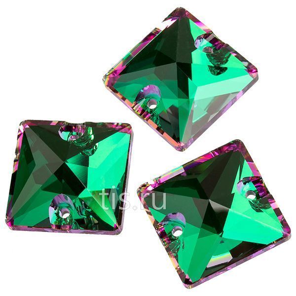 3687 12*12 mm Crystal Heliotrope