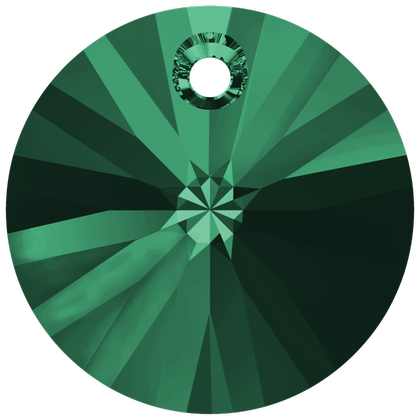 Кулоны 6428 6 mm Emerald