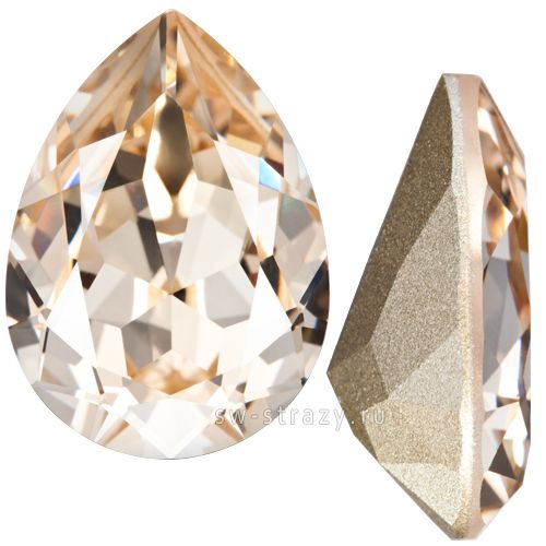 Кристаллы 4320 8x6 mm Light Silk